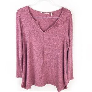 Soft Surroundings- R&R Tunic Long sleeve blouse size: M